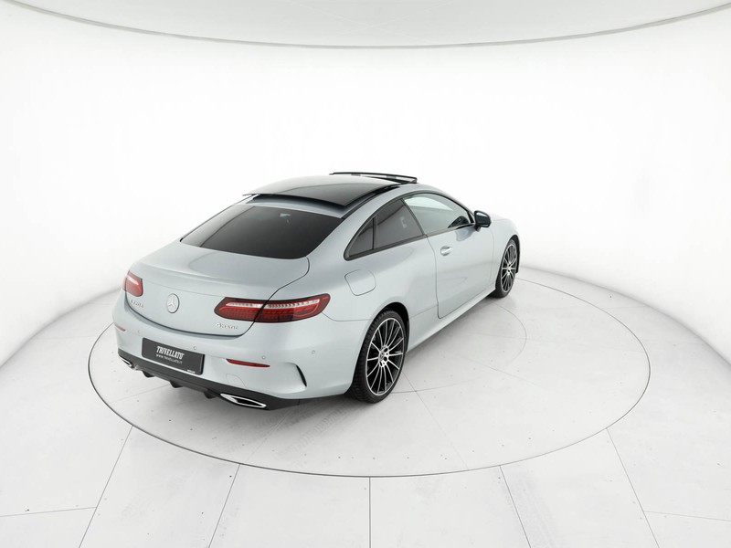 Mercedes Classe E Coupè coupe 220 d premium 4matic auto my20 diesel argento