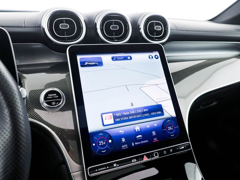 Mercedes GLC 220 d amg line advanced 4matic auto ibrido grigio