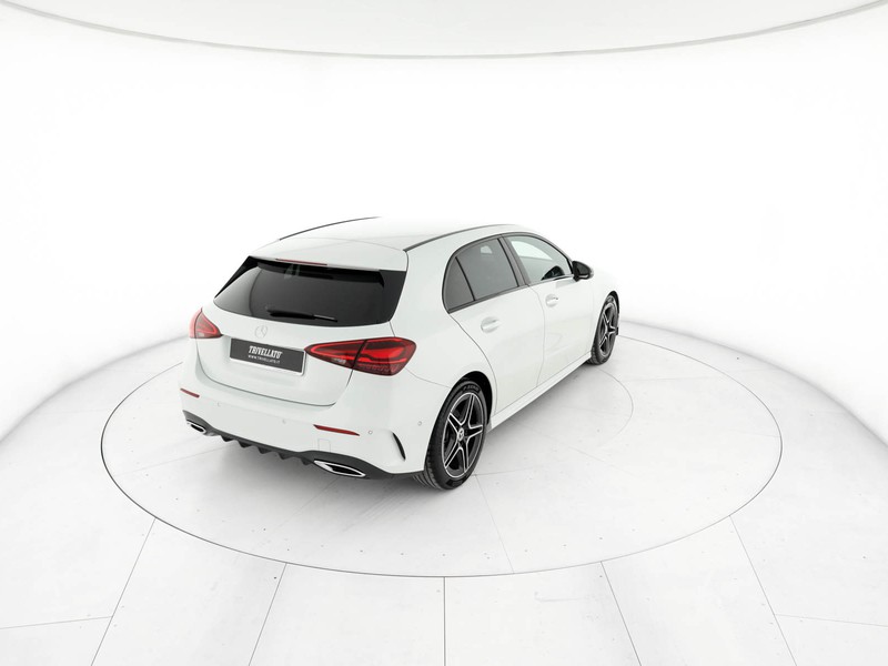 Mercedes Classe A 200 d amg line advanced plus auto diesel bianco