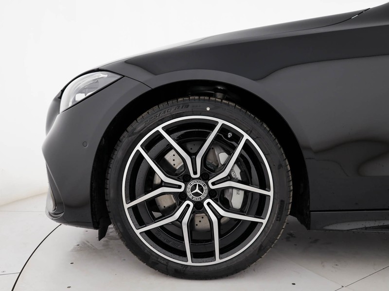 Mercedes Classe C SW sw 220 d mhev amg line advanced 4matic 197cv auto ibrido nero