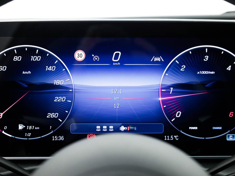 Mercedes Classe C SW sw 220 d mhev amg line advanced 4matic 197cv auto ibrido nero