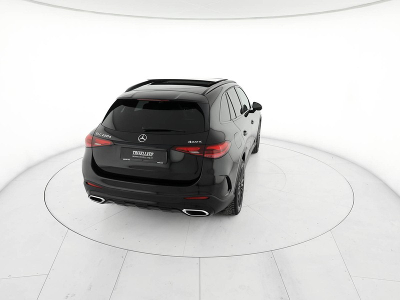 Mercedes GLC 220 d amg line advanced 4matic auto ibrido nero