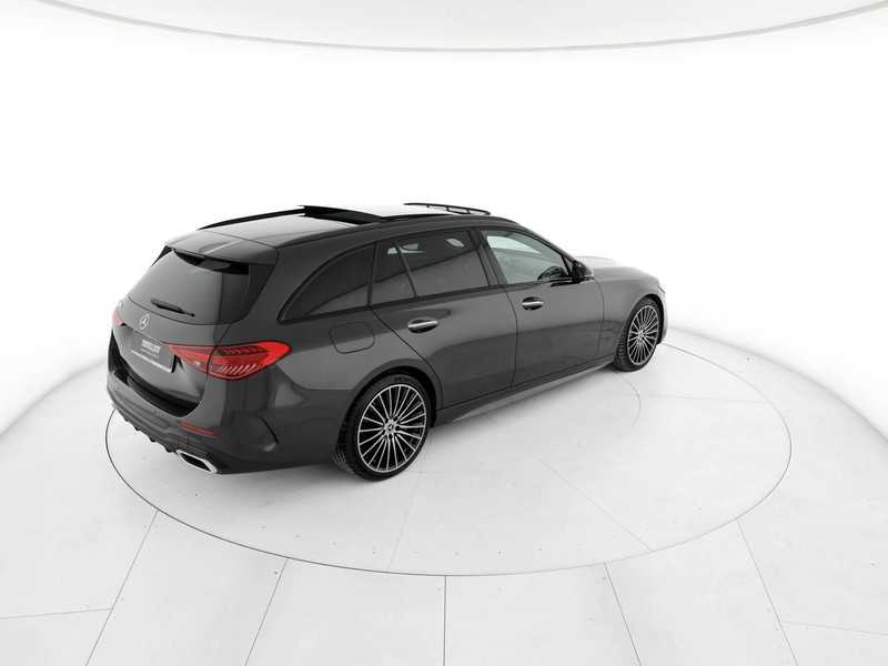 Mercedes Classe C SW sw 300 d mhev premium pro auto ibrido grigio