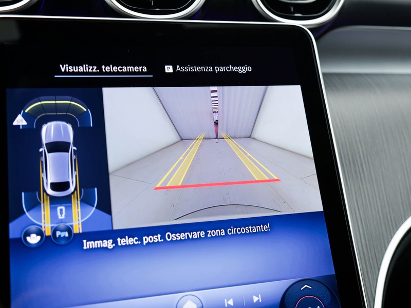 Mercedes GLC Coupè coupe 220 d amg line advanced 4matic auto ibrido bianco