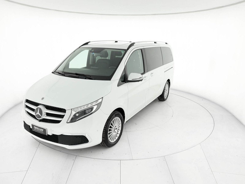Mercedes Classe V long 300 d executive business 4matic auto diesel bianco