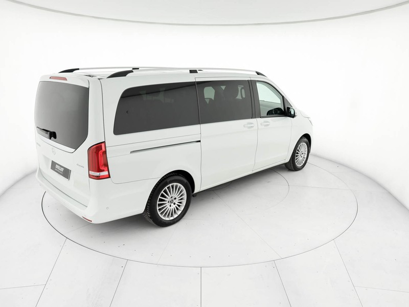 Mercedes Classe V long 300 d executive business 4matic auto diesel bianco