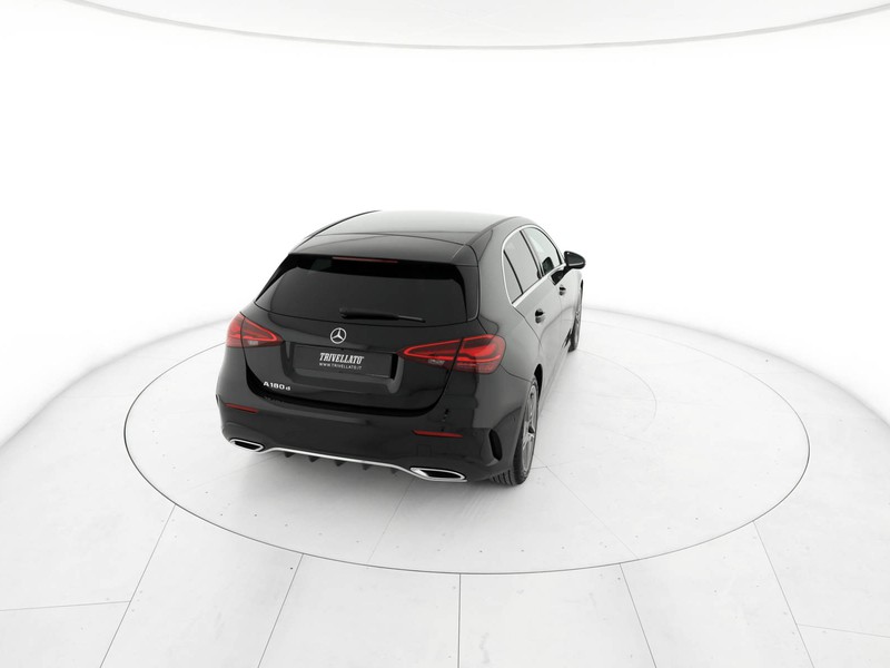 Mercedes Classe A 180 d amg line advanced auto diesel nero