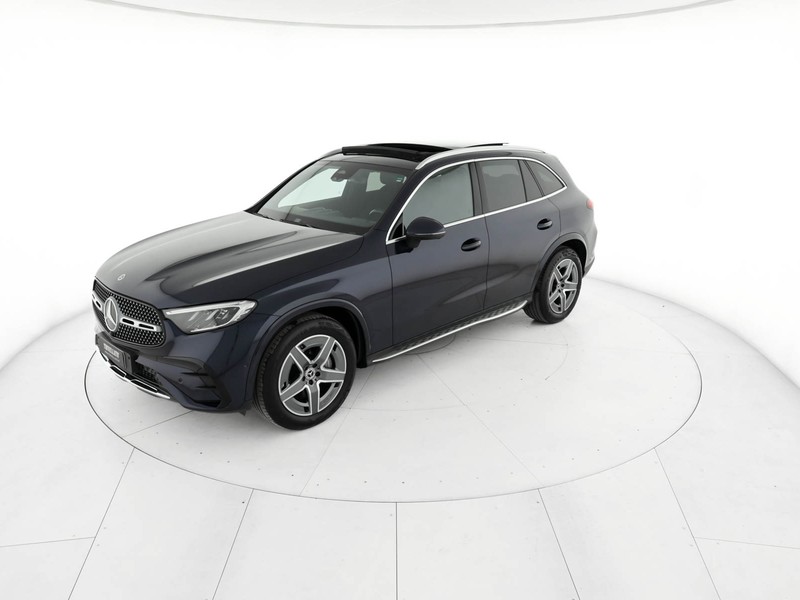 Mercedes GLC 220 d amg line advanced plus 4matic auto ibrido blu/azzurro