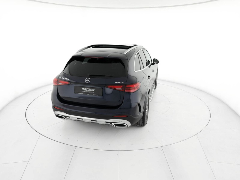 Mercedes GLC 220 d amg line advanced plus 4matic auto ibrido blu/azzurro