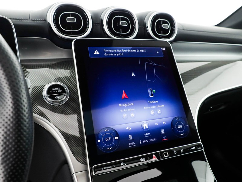 Mercedes GLC 220 d amg line advanced plus 4matic auto ibrido blu/azzurro