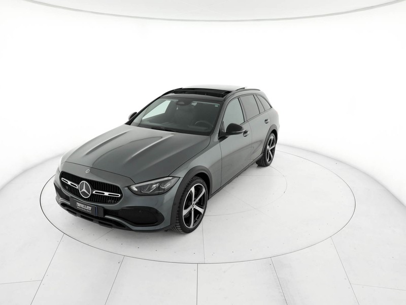Mercedes Classe C SW sw all-terrain 220 d mhev advanced mountain edition 4matic 200cv auto ibrido grigio