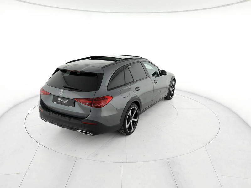 Mercedes Classe C SW sw all-terrain 220 d mhev advanced mountain edition 4matic 200cv auto ibrido grigio