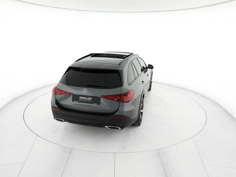 Mercedes Classe C SW sw all-terrain 220 d mhev advanced mountain edition 4matic 200cv auto ibrido grigio