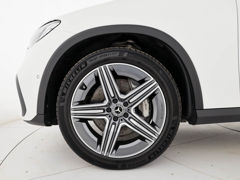 Mercedes GLC 220 d amg advanced 4matic auto ibrido bianco