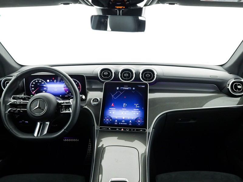 Mercedes GLC 220 d amg advanced 4matic auto ibrido bianco