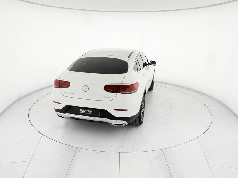 Mercedes GLC Coupè coupe 200 d business 4matic auto diesel bianco