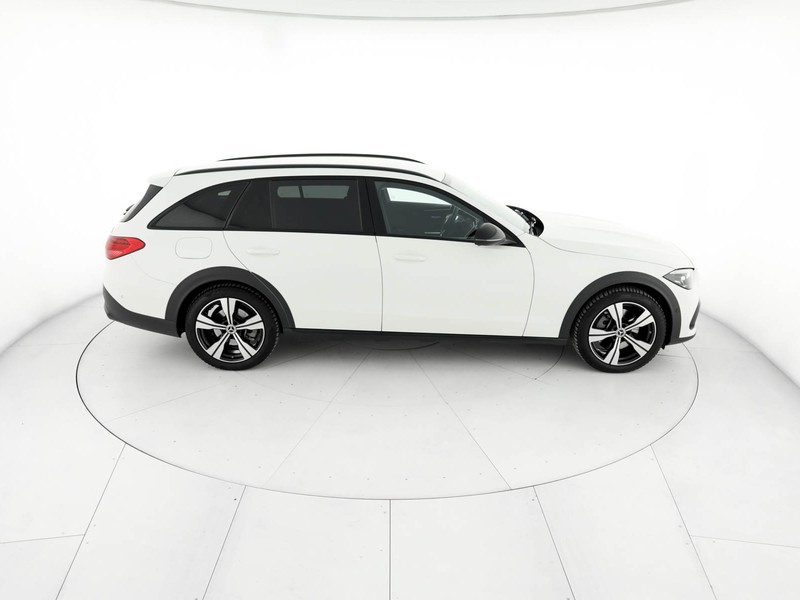Mercedes Classe C SW sw all-terrain 220 d mhev advanced 4matic 197cv auto ibrido bianco