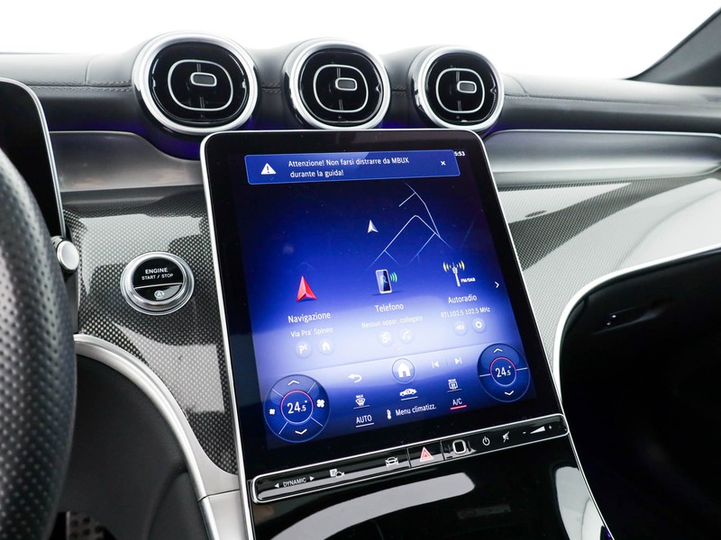 Mercedes GLC 220 d amg advanced 4matic auto ibrido grigio