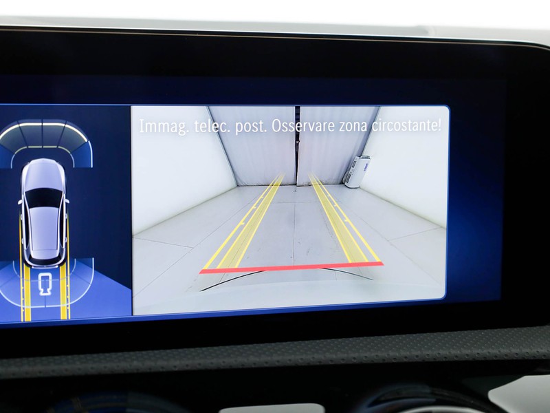 Mercedes Classe A 180 progressive advanced auto ibrido bianco