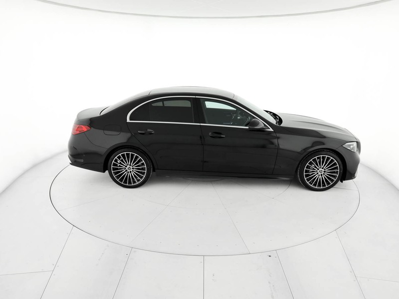 Mercedes Classe C Berlina 220 d mhev amg line advanced plus 200cv auto ibrido nero