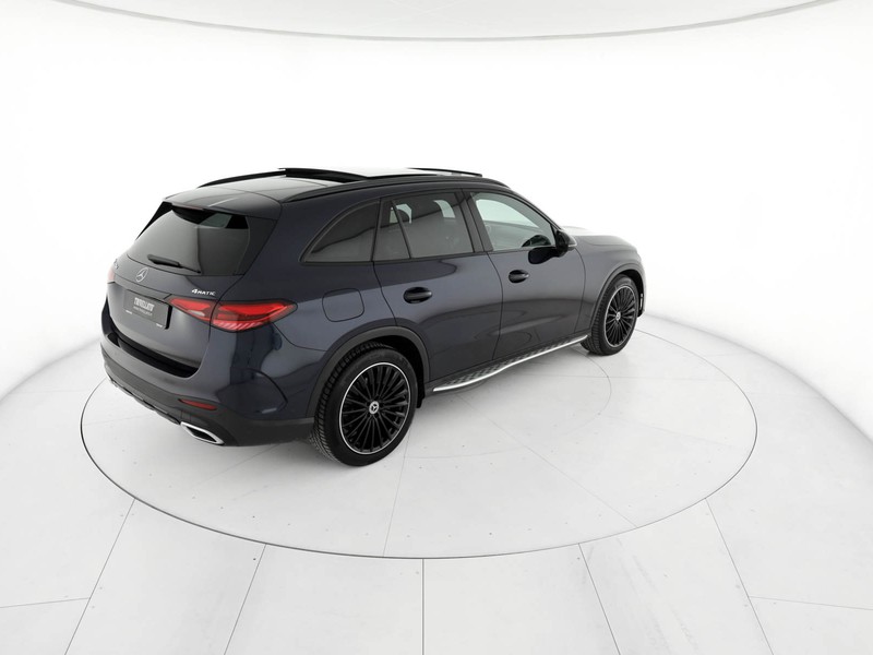 Mercedes GLC 220 d amg advanced 4matic auto ibrido blu/azzurro