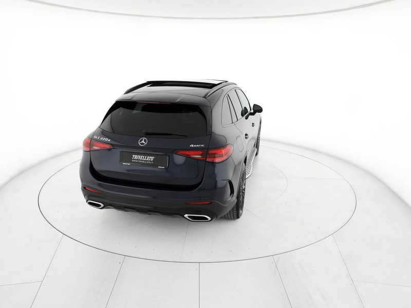 Mercedes GLC 220 d amg advanced 4matic auto ibrido blu/azzurro