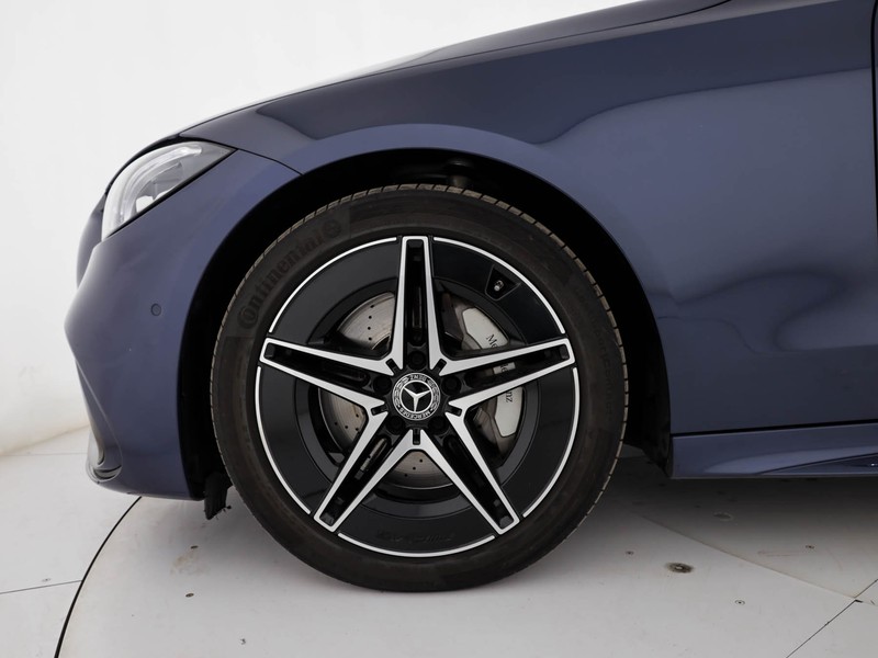 Mercedes Classe C SW sw 220 d mhev amg line advanced 4matic 197cv auto ibrido blu/azzurro