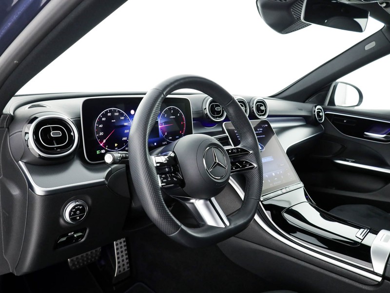 Mercedes Classe C SW sw 220 d mhev amg line advanced 4matic 197cv auto ibrido blu/azzurro