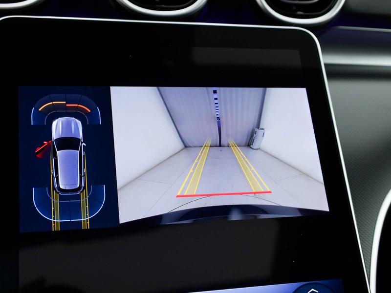 Mercedes Classe C SW sw 220 d mhev amg line advanced 4matic 197cv auto ibrido blu/azzurro