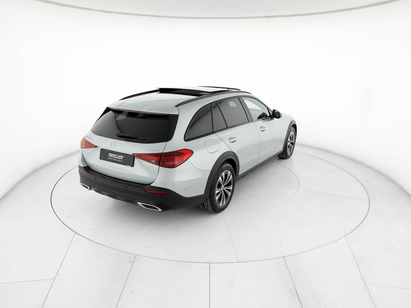 Mercedes Classe C SW sw all-terrain 220 d mhev premium 4matic auto ibrido argento