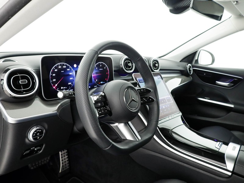 Mercedes Classe C SW sw 220 d mhev premium 4matic auto ibrido bianco