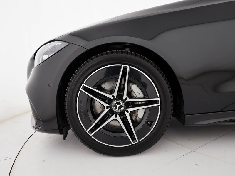 Mercedes Classe C SW sw 220 d mhev amg line advanced 200cv auto ibrido nero