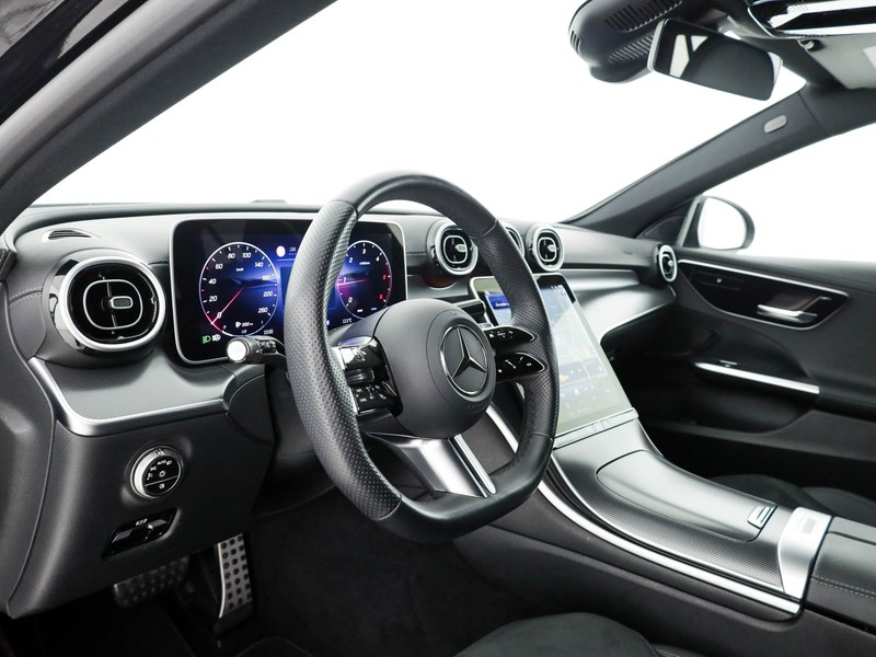 Mercedes Classe C SW sw 220 d mhev amg line advanced 200cv auto ibrido nero