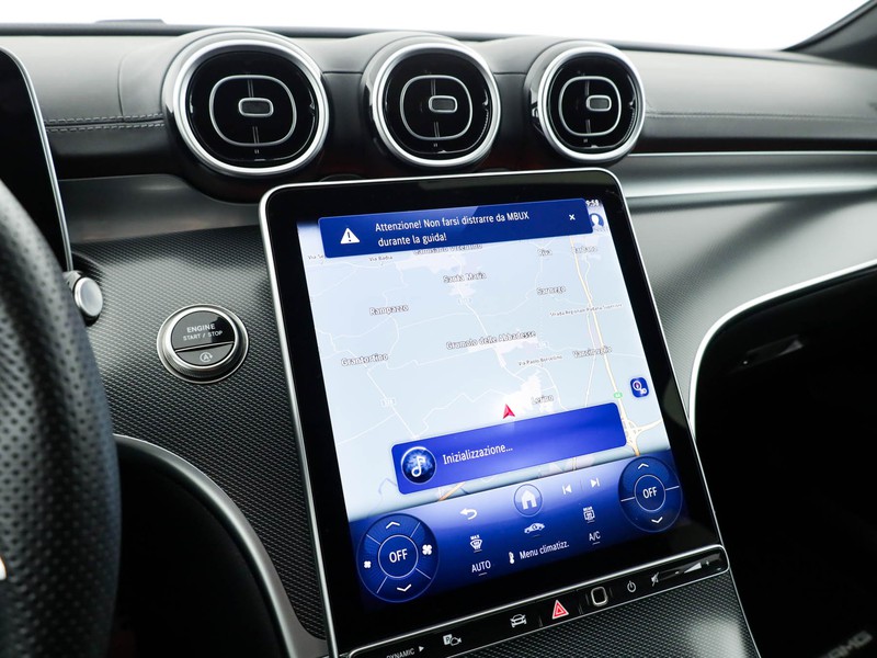 Mercedes Classe C SW sw 220 d mhev amg line advanced 200cv auto ibrido nero