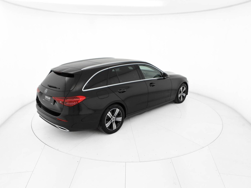 Mercedes Classe C SW sw 220 d mhev sport auto ibrido nero