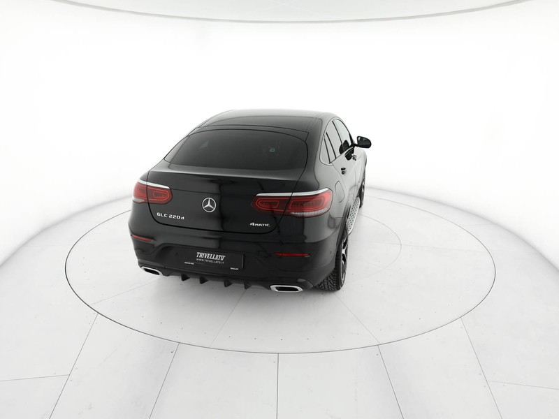 Mercedes GLC Coupè coupe 220 d sport 4matic auto diesel nero