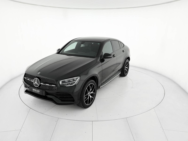 Mercedes GLC Coupè coupe 220 d premium 4matic auto diesel argento