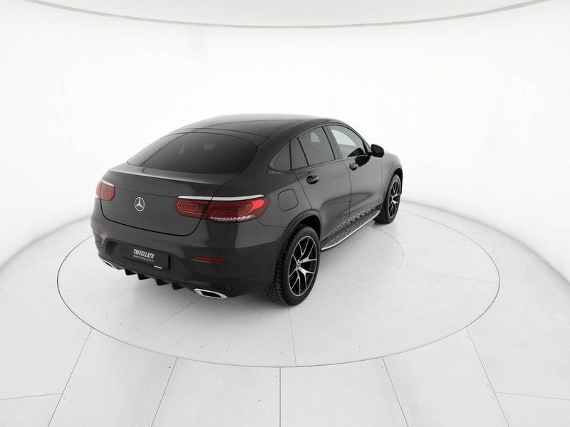 Mercedes GLC Coupè coupe 220 d premium 4matic auto diesel argento