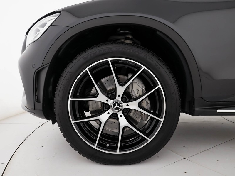Mercedes GLC Coupè coupe 220 d premium 4matic auto diesel argento