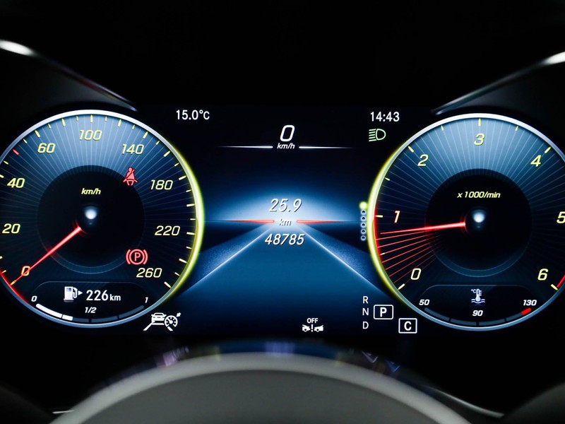 Mercedes GLC Coupè coupe 220 d premium 4matic auto diesel argento