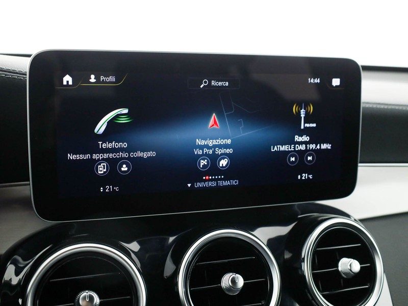 Mercedes GLC Coupè coupe 220 d premium 4matic auto diesel argento