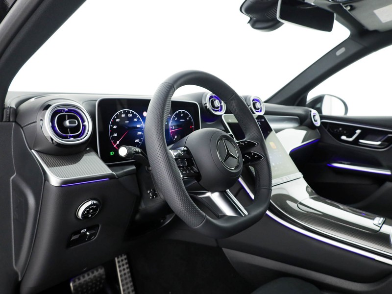 Mercedes GLC 300 d amg line premium 4matic auto ibrido nero