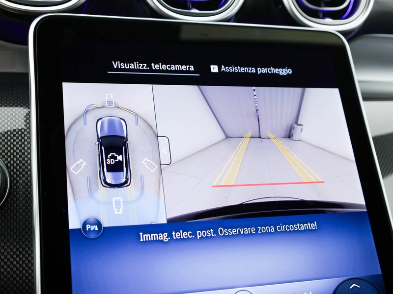 Mercedes GLC 300 d amg line premium 4matic auto ibrido nero