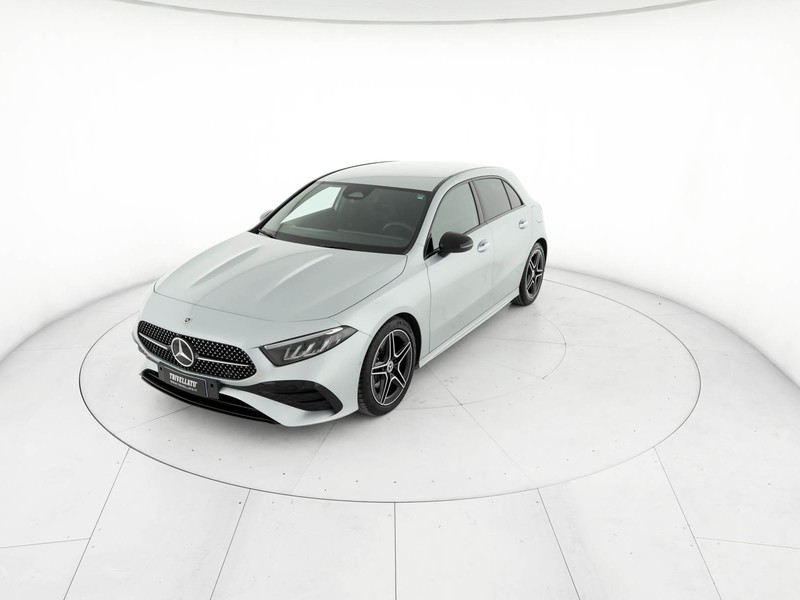 Mercedes Classe A 180 d amg line advanced plus auto diesel argento