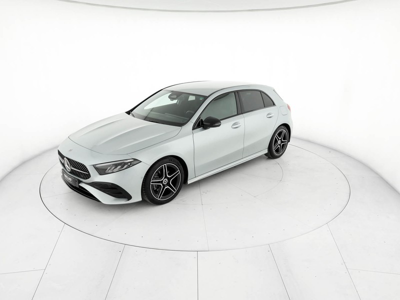 Mercedes Classe A 180 d amg line advanced plus auto diesel argento