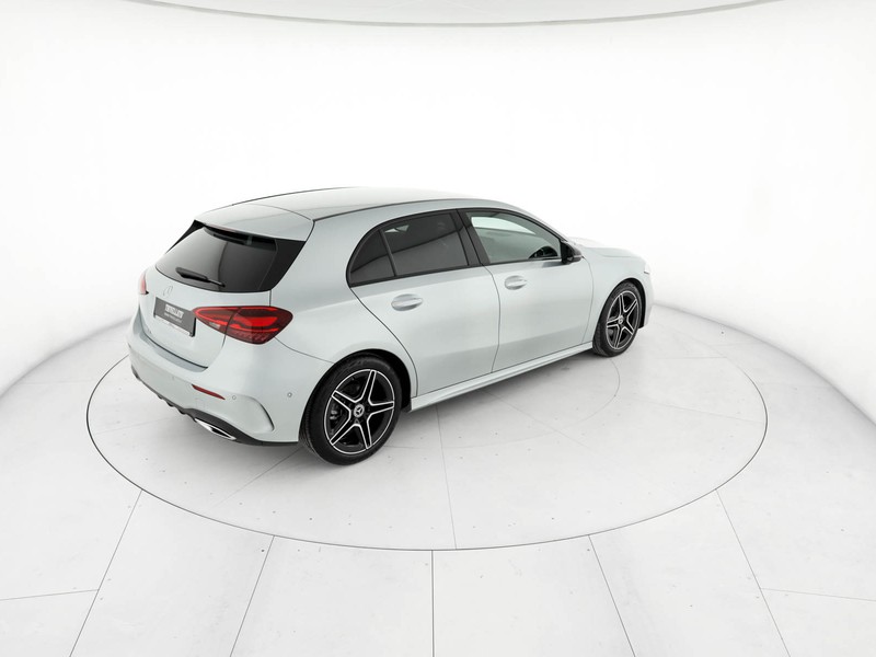Mercedes Classe A 180 d amg line advanced plus auto diesel argento