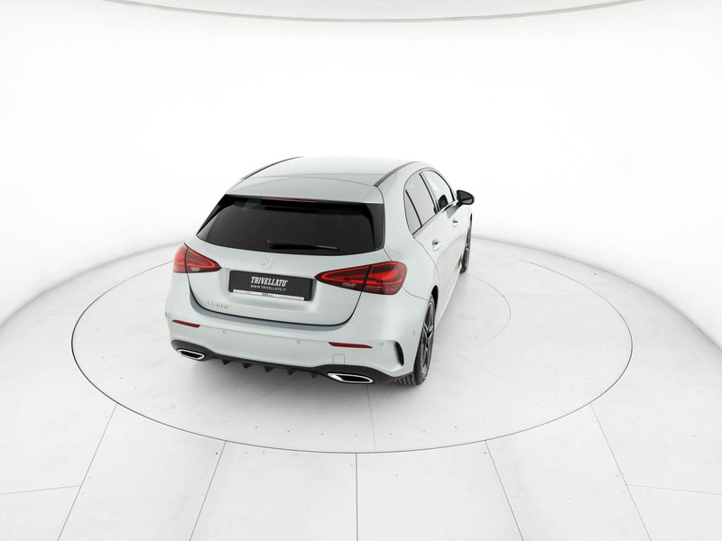 Mercedes Classe A 180 d amg line advanced plus auto diesel argento