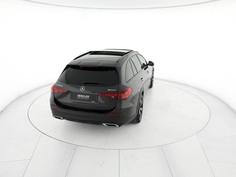 Mercedes Classe C SW sw all-terrain 220 d mhev premium 4matic auto ibrido grigio