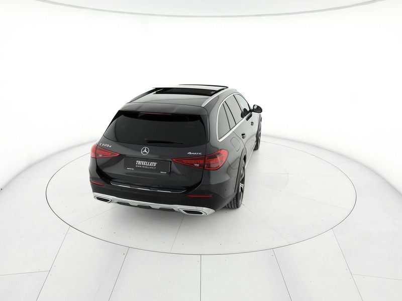 Mercedes Classe C SW sw all-terrain 220 d mhev premium 4matic auto ibrido grigio