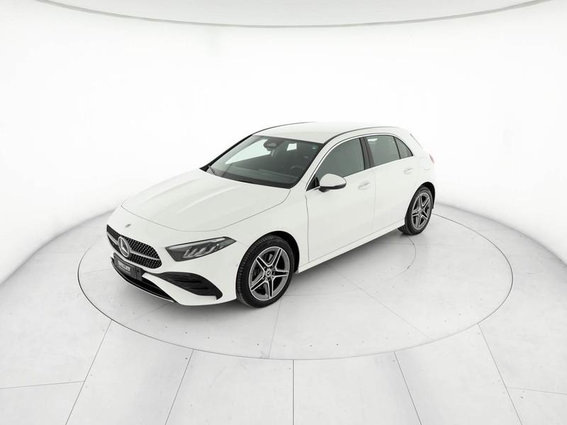 Mercedes Classe A 250 e phev amg line advanced plus auto ibrido bianco